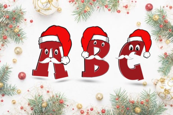 Download Christmas Alphabet Letters Sublimation - Premium Resources