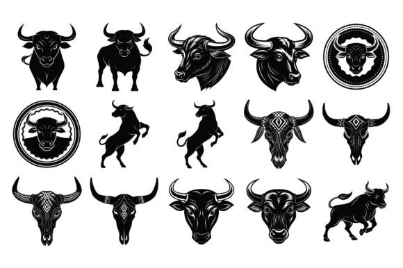 Download Bull Vector Silhouette Vector - Premium Resources