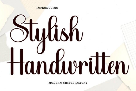 Download Stylish Handwritten - Stylish Collection